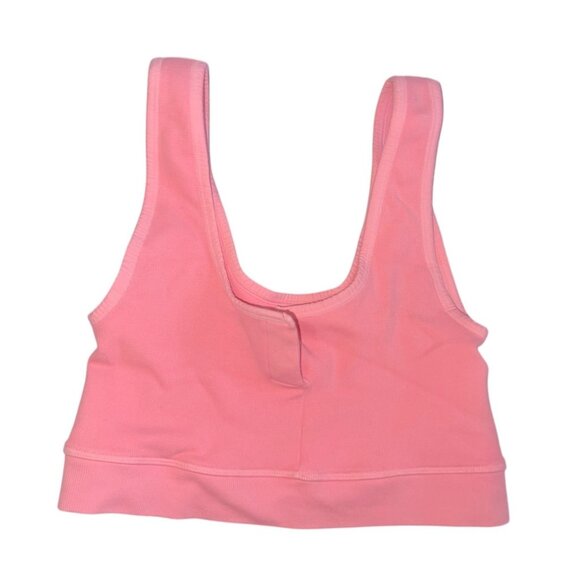 Spiritual Gangster Ribbed Scoop Neck Yoga Crop Tank Top Sports Bra Sz Medium / L - Picture 5 of 8